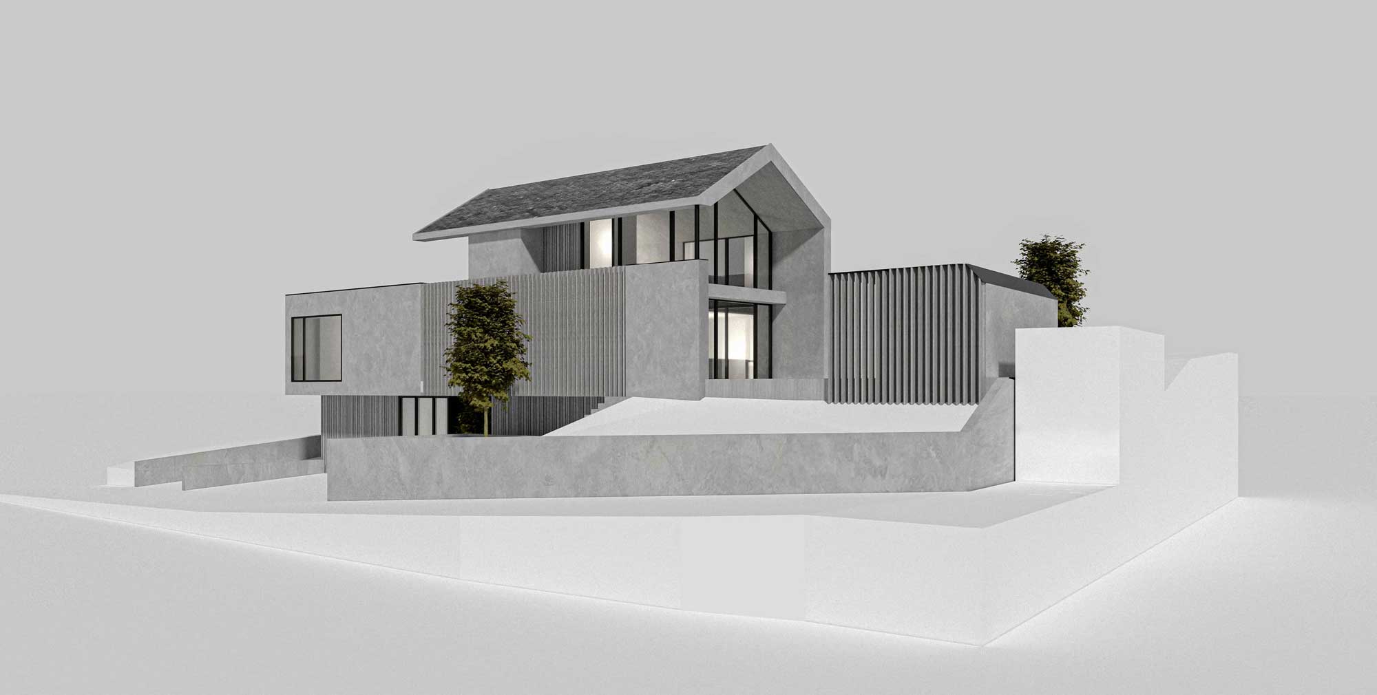 Elegantes Haus mit Garten | Einfamilienhaus bauen | Architekt finden | Innsbruck Umgebung