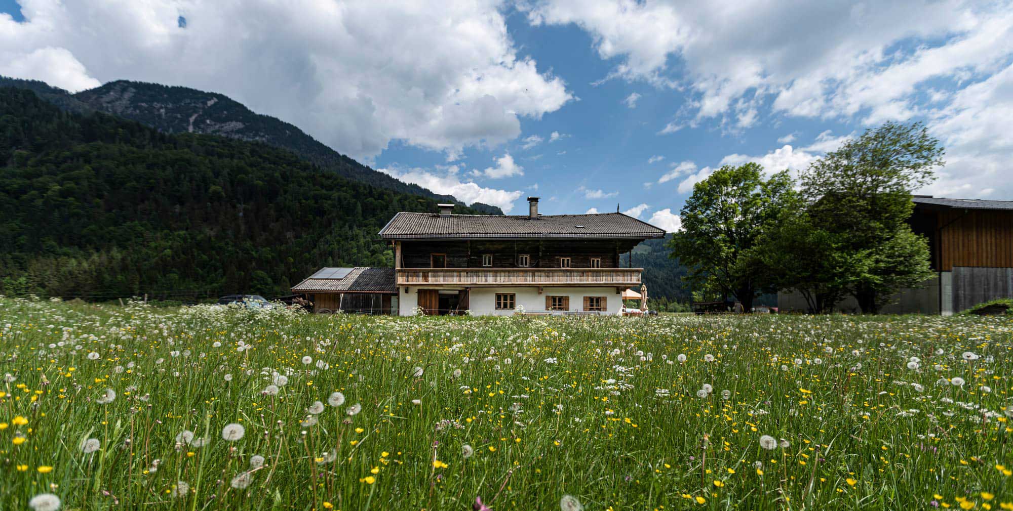 Außenansicht Architekturprojekt Bauernhaus | Kitzbühel, Tirol, Österreich