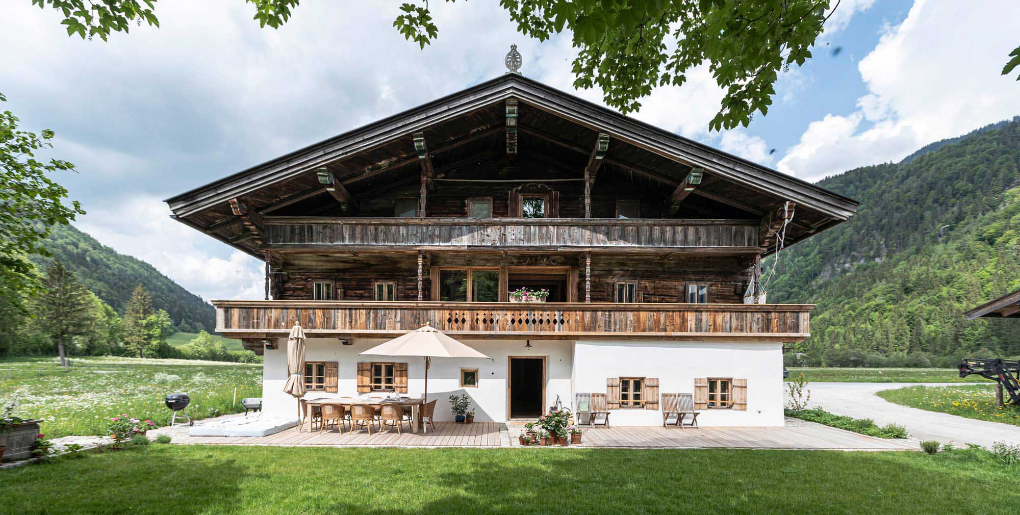 Altes Bauernaus Außenansicht | Haus Renovierung | Architekt Kitzbühel und Umgebung