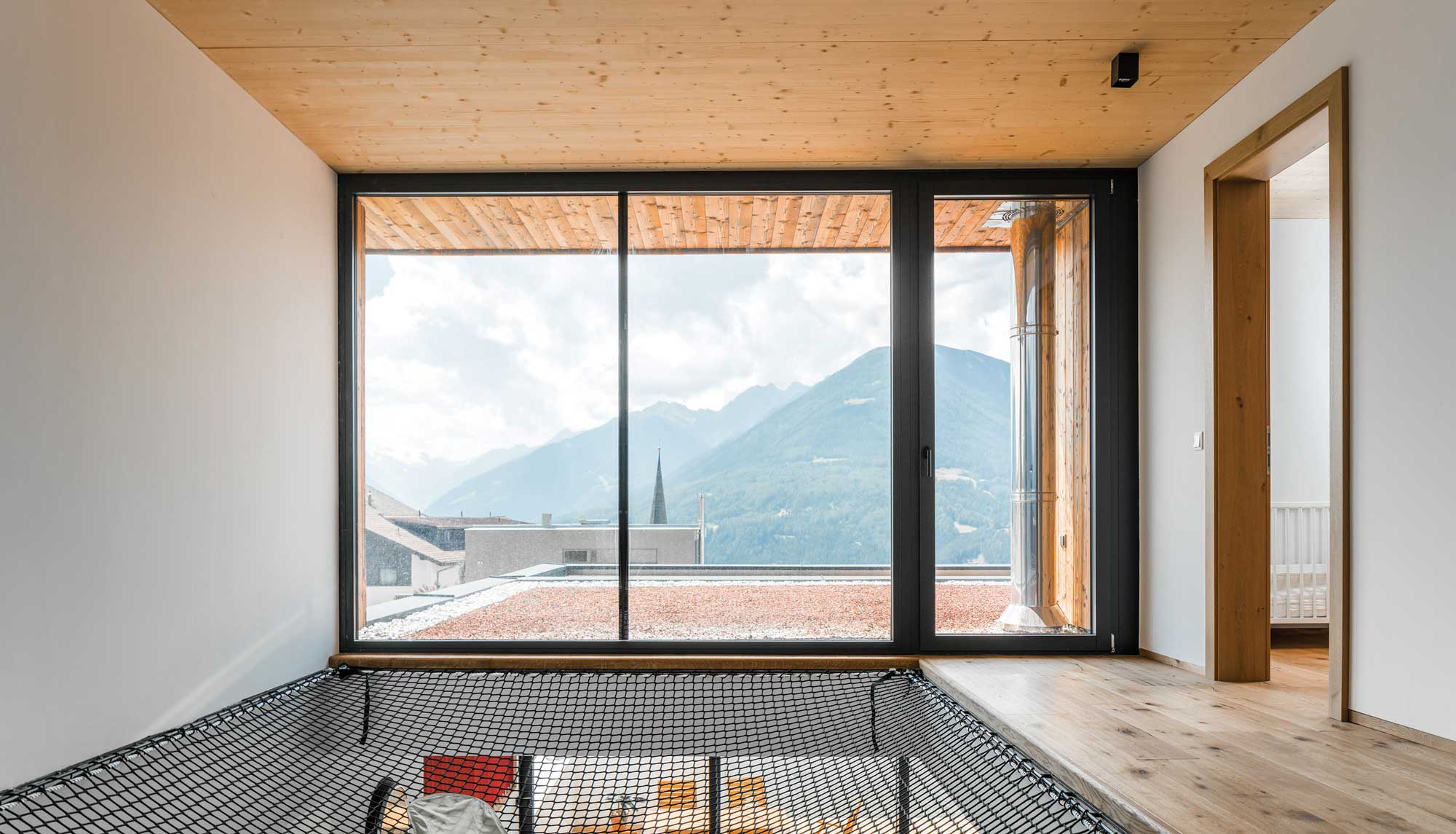 Neubau Innsbruck Land Ausblick vom ersten Stock | Architektenhäuser | Inspiration | Tirol, Österreich
