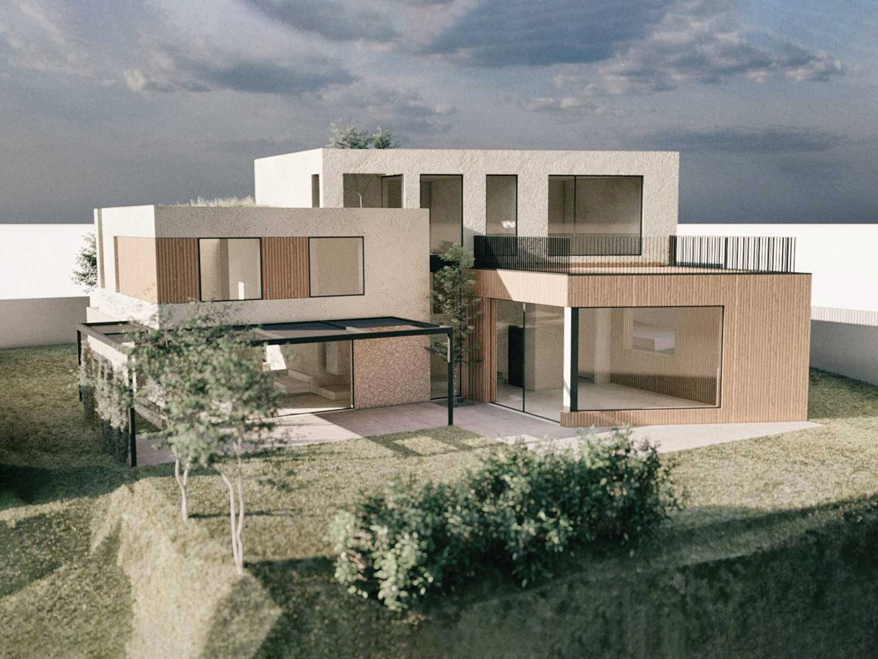 Architekt in Umgebung finden | Einfamilienhaus im Toskakna-Look