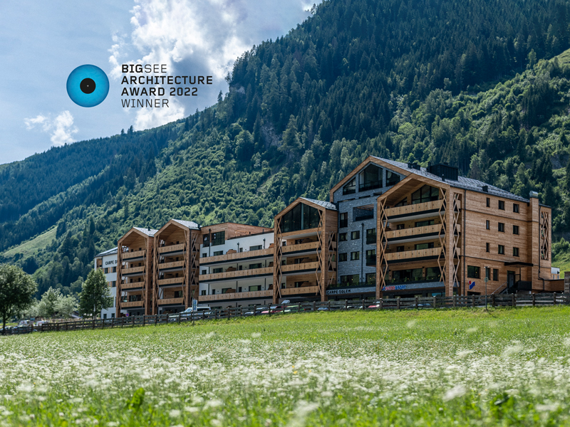 Gewinnerprojekt Architekturwettbewerb Big See 2022 - Hotel Carpe Solem
