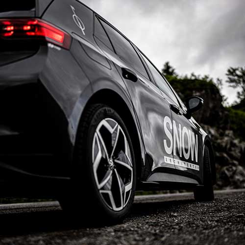 Branding SNOW E-Autos | VW