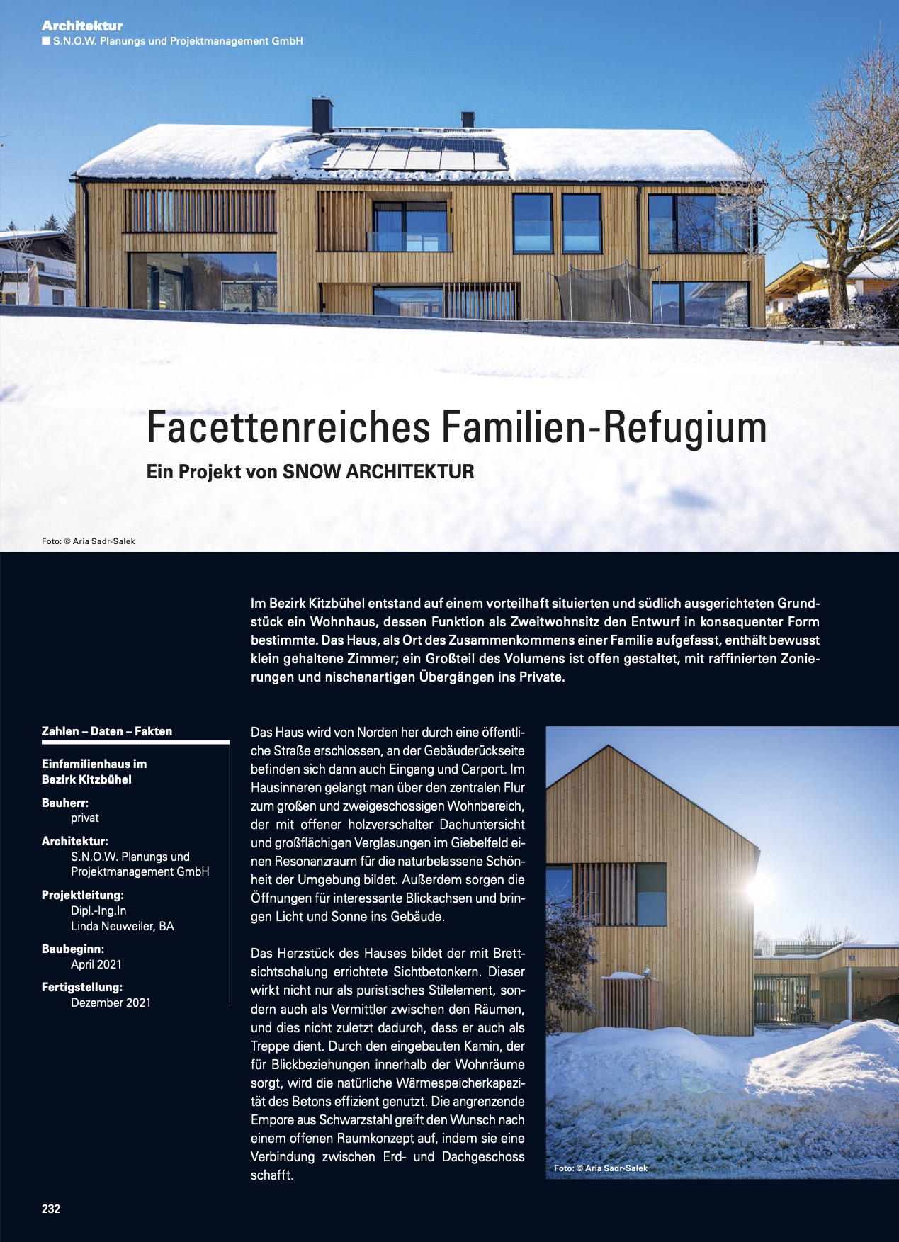 Architektur Tirol 2021/22