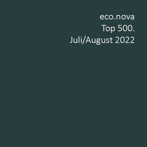 Eco Nova Top 500. Architektur & Innenarchitektur aus Innsbruck & Kärnten