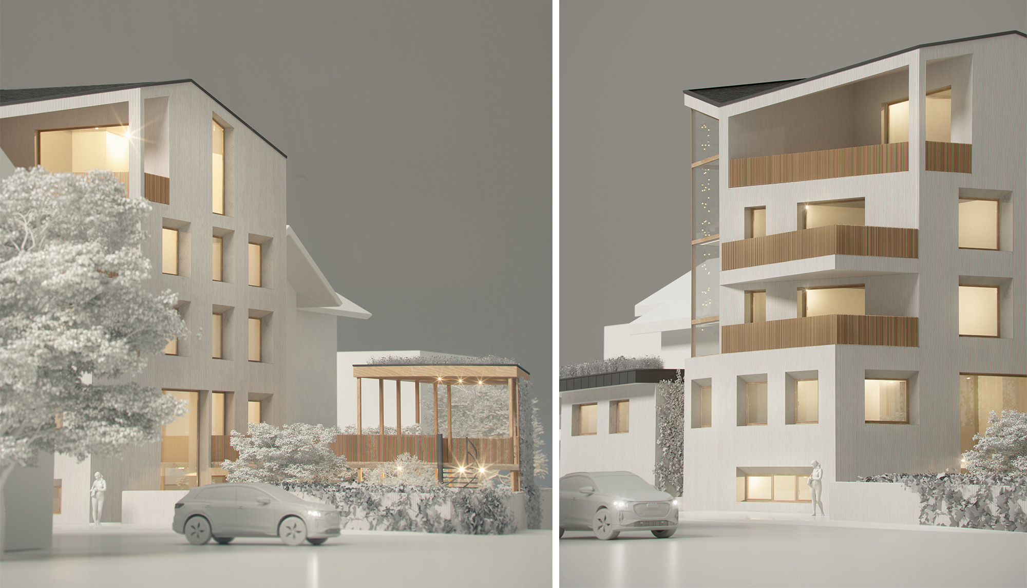 Neugestaltung der Architektur eines Hotels in Vorarlberg | Turm