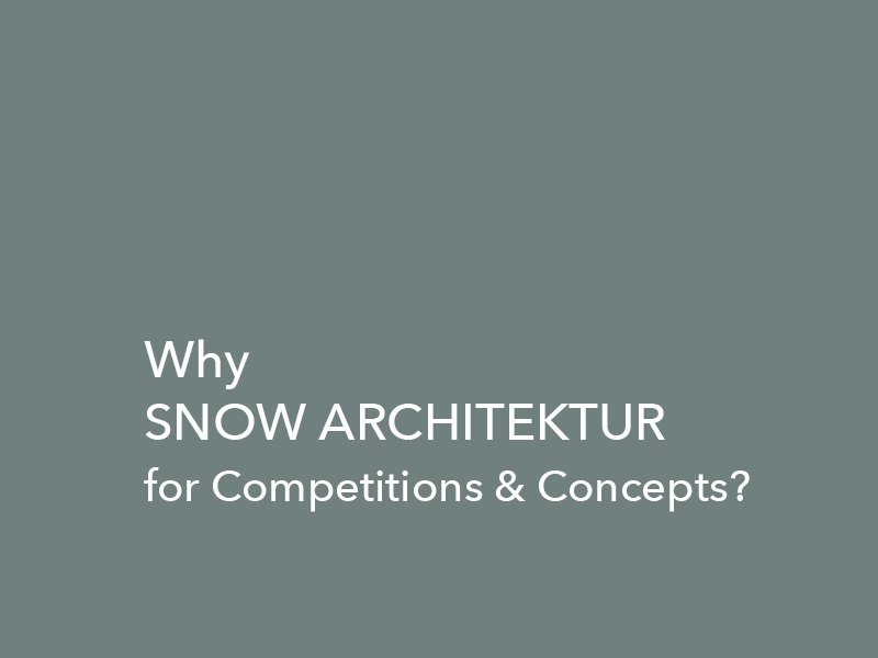 SNOW ARCHITEKTUR for competitions & concepts